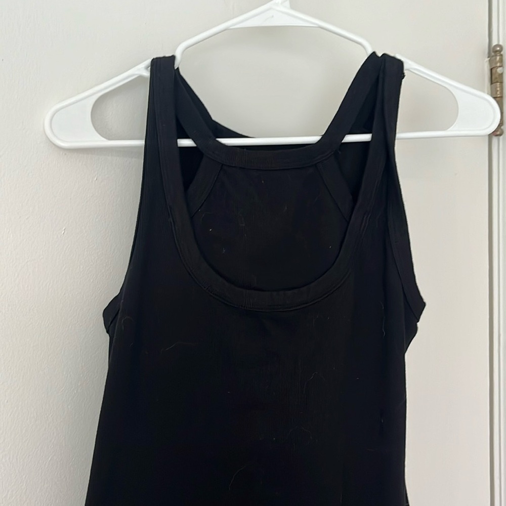 NWT t.la Black Ribber Midi Dress